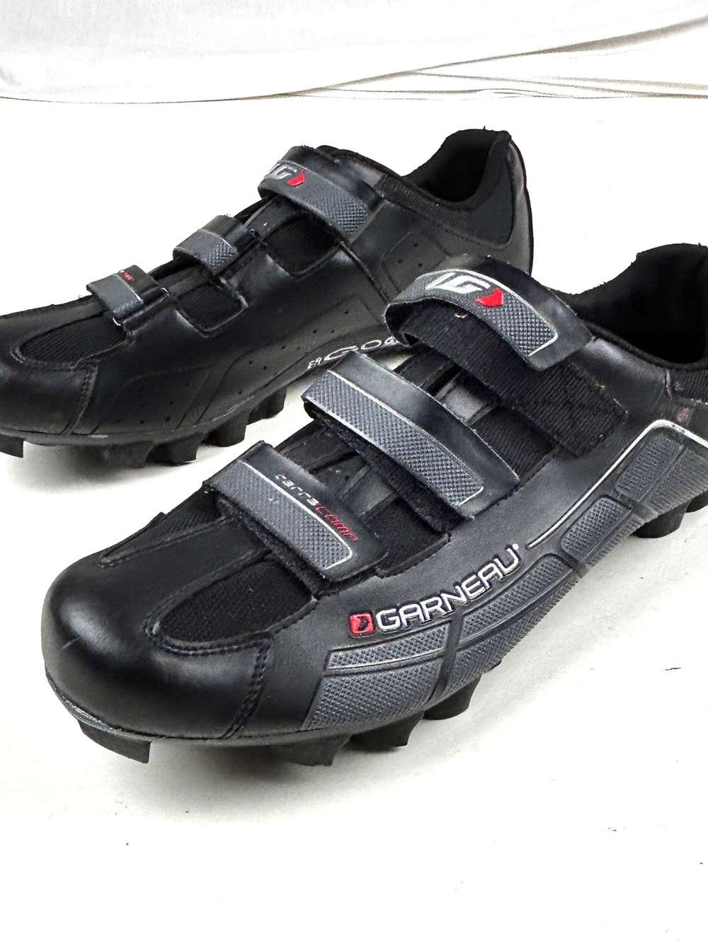 Louis Garneau Terra Comp Cycling Shoes 2 Bolt Ergo Grip Black EUR 46 Men's Sz 11
